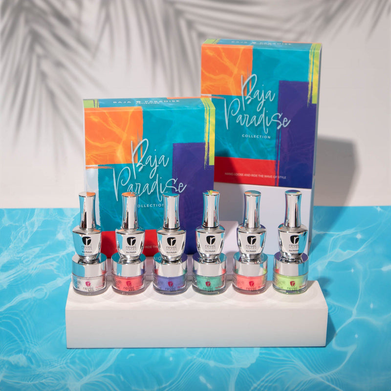 Combo Sets Baja Paradise Dip Powder + Gel Polish Collection