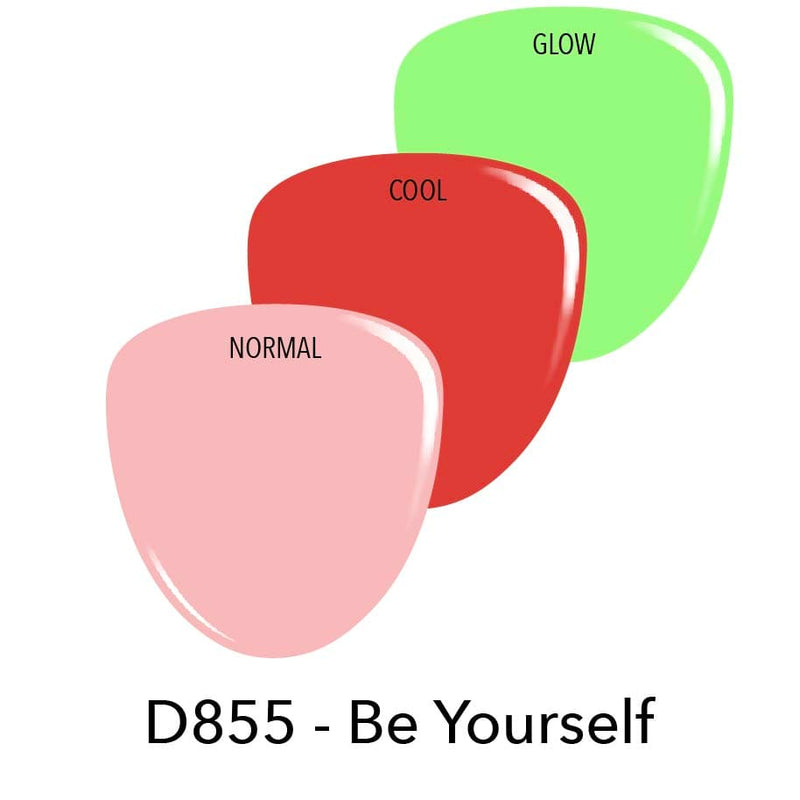 Dip Powder D855 Be Yourself Red Creme Dip Powder