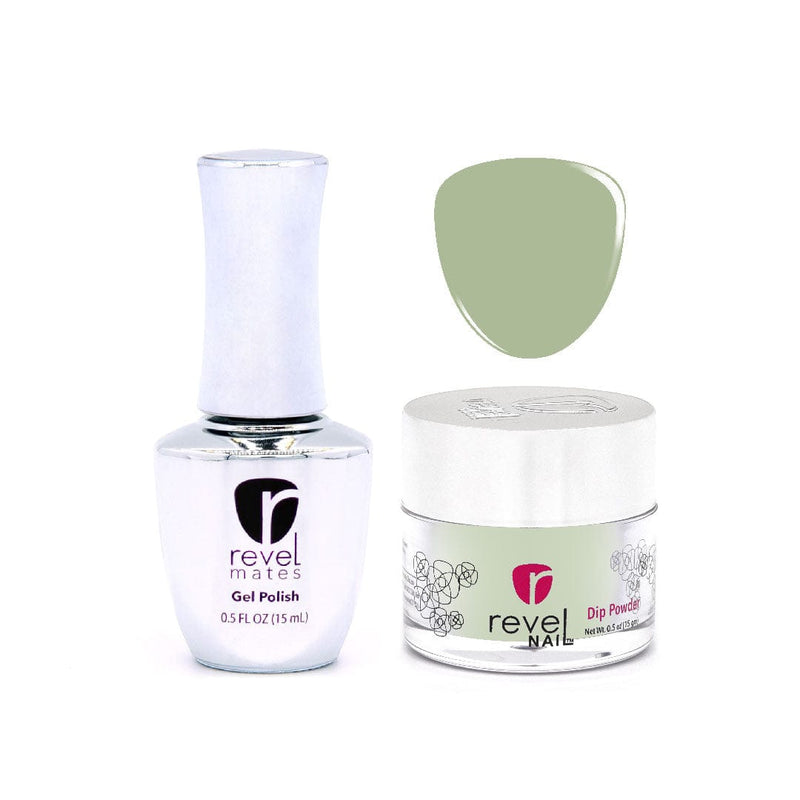 Gel Polish + Dip Powder Set Gel Polish + Dip Set | D390 Eucalyptus