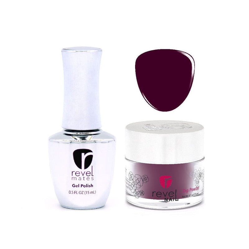 Gel Polish + Dip Powder Set Gel Polish + Dip Set | D547 Elderberry