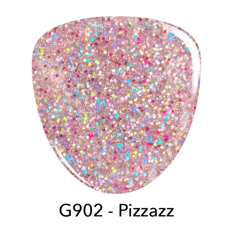 Gel Polish G902 Pizzazz Pink Glitter Gel Polish