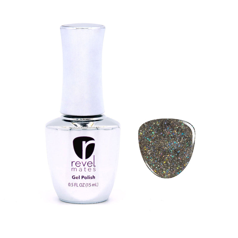 Gel Polish G958 Twinkle Black Glitter Gel Polish