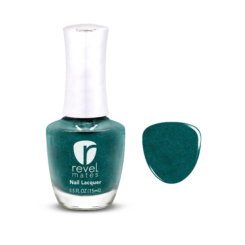 Nail Polish D796 Cactus Collection Teal Glitter Nail Polish