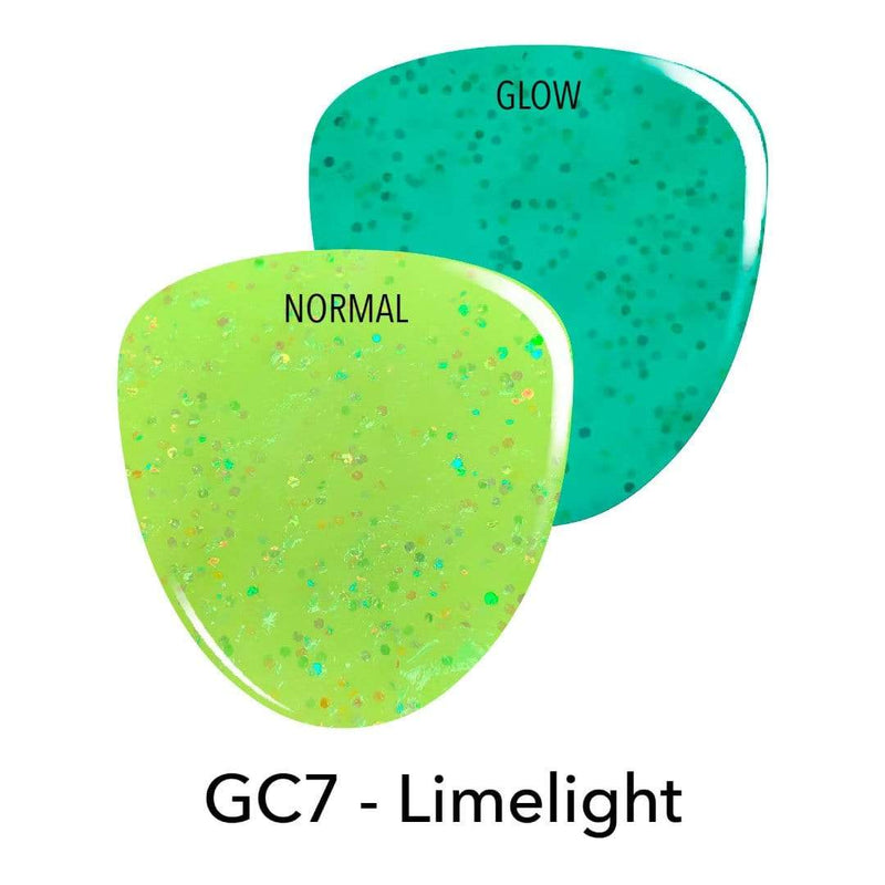 Glow in the Dark Nails GC7 Limelight