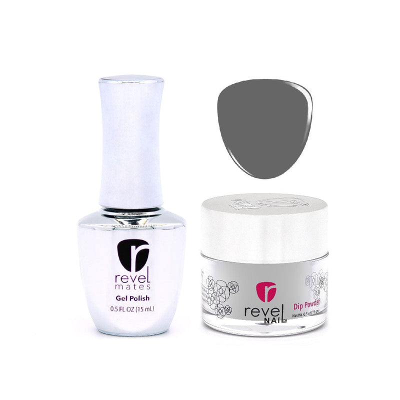 Revel Nail Dip Powder Gel Polish + Dip Set | D719 Shadow