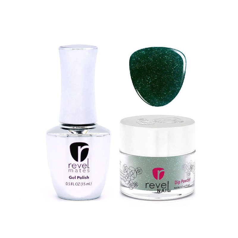 Revel Nail Dip Powder Gel Polish + Dip Set | D725 Ivy