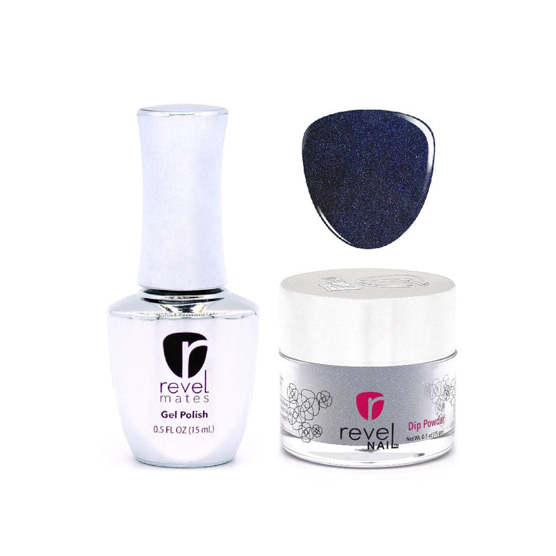 Revel Nail Dip Powder Gel Polish + Dip Set | D728 Cyber