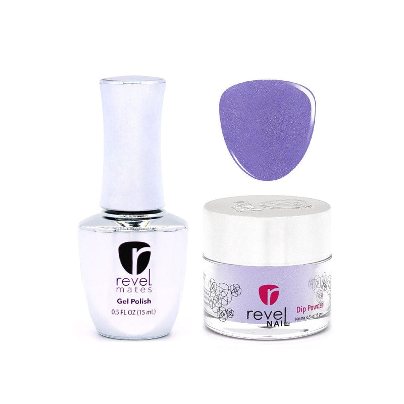 Revel Nail Dip Powder Gel Polish + Dip Set | D734 Mirage