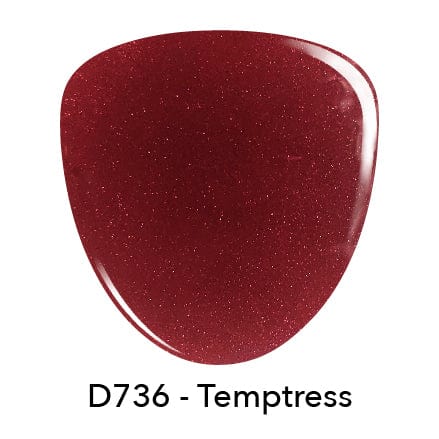 Revel Nail Dip Powder Gel Polish + Dip Set | D736 Temptress