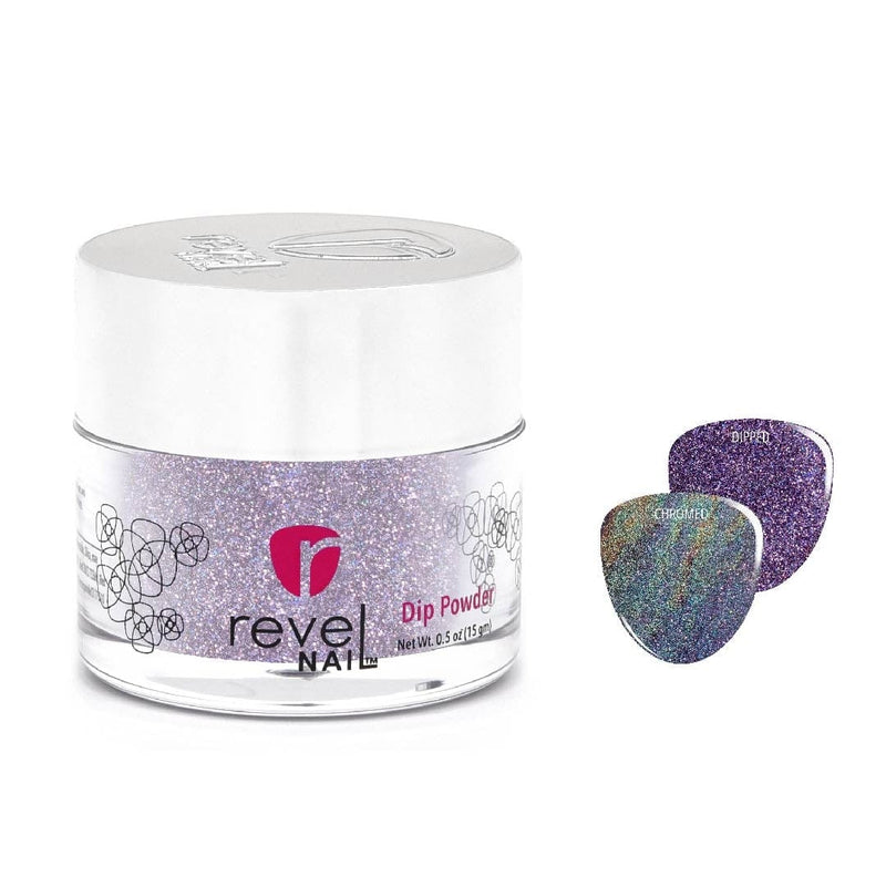 Revel Nail Dip Powder HC7 Purple Reign