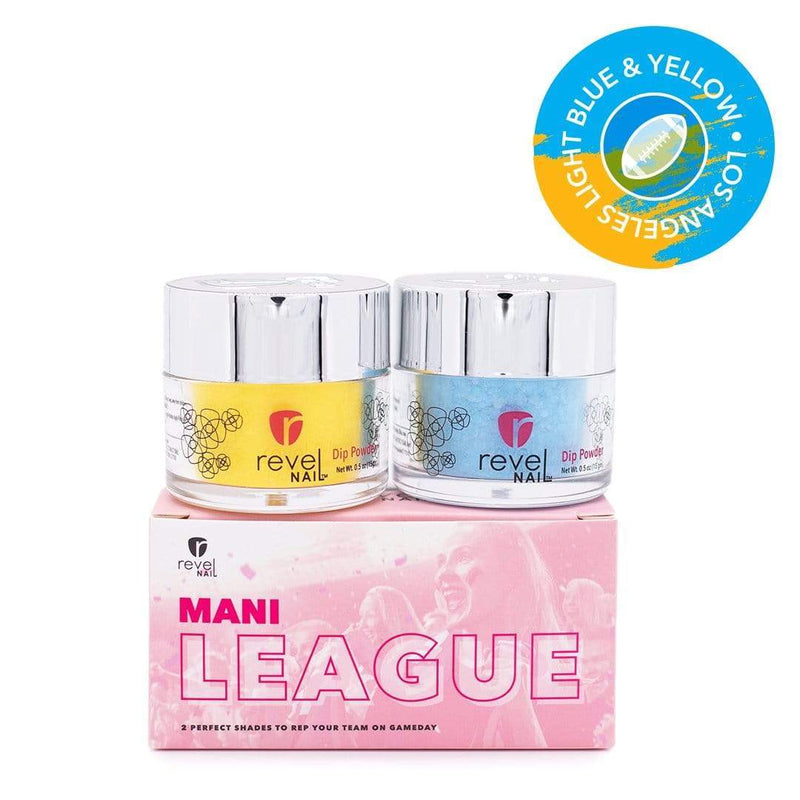 Mani League | Los Angeles (Light Blue and Yellow)