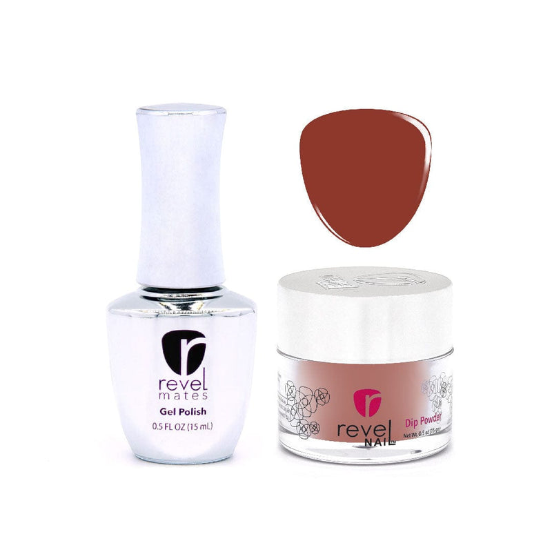 Revel Nail Dip Powder Revel Mates Lacquer Gel Polish + Dip Set | D327 Sash