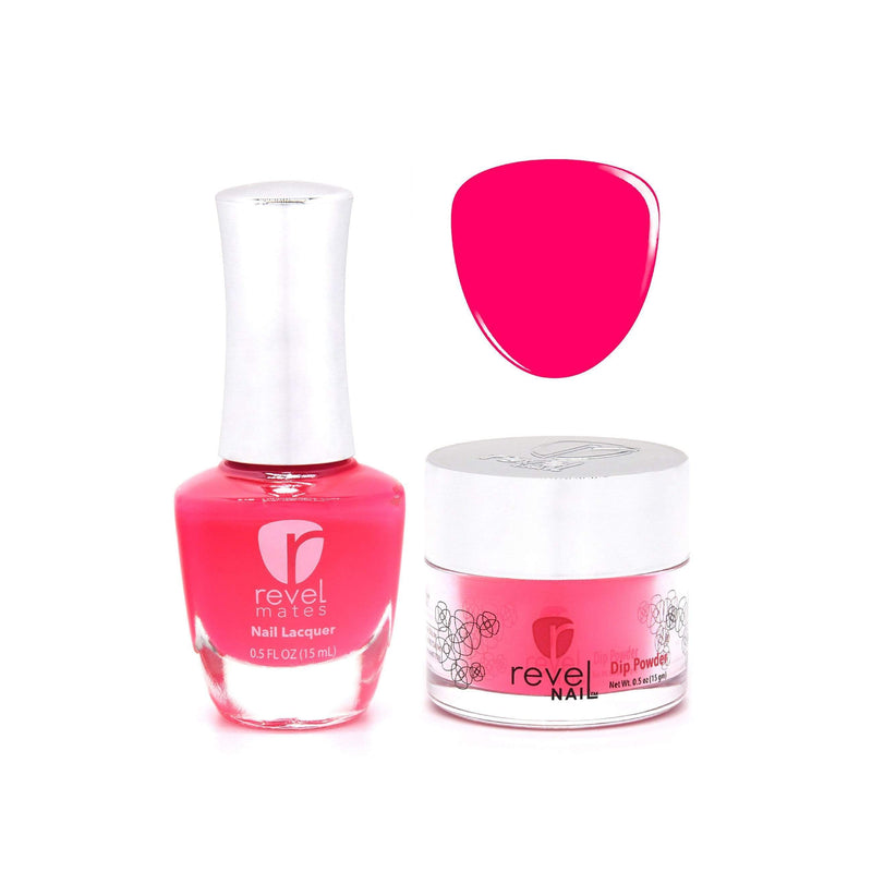 Revel Nail Dip Powder Revel Mates Lacquer Lacquer Polish + Dip Set | D168 Rhea