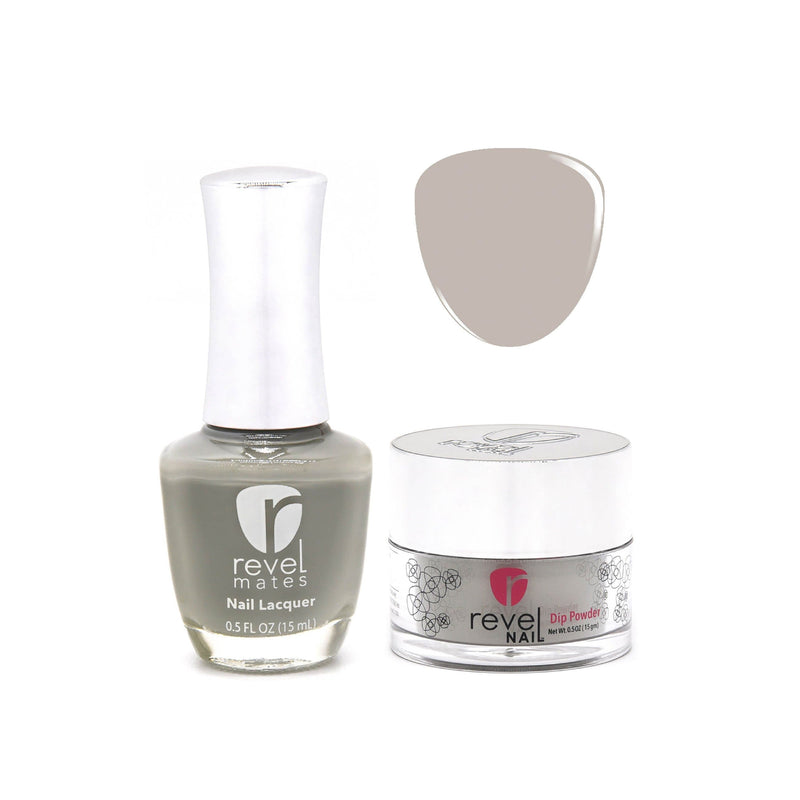 Revel Nail Dip Powder Revel Mates Lacquer Lacquer Polish + Dip Set | D169 Selene