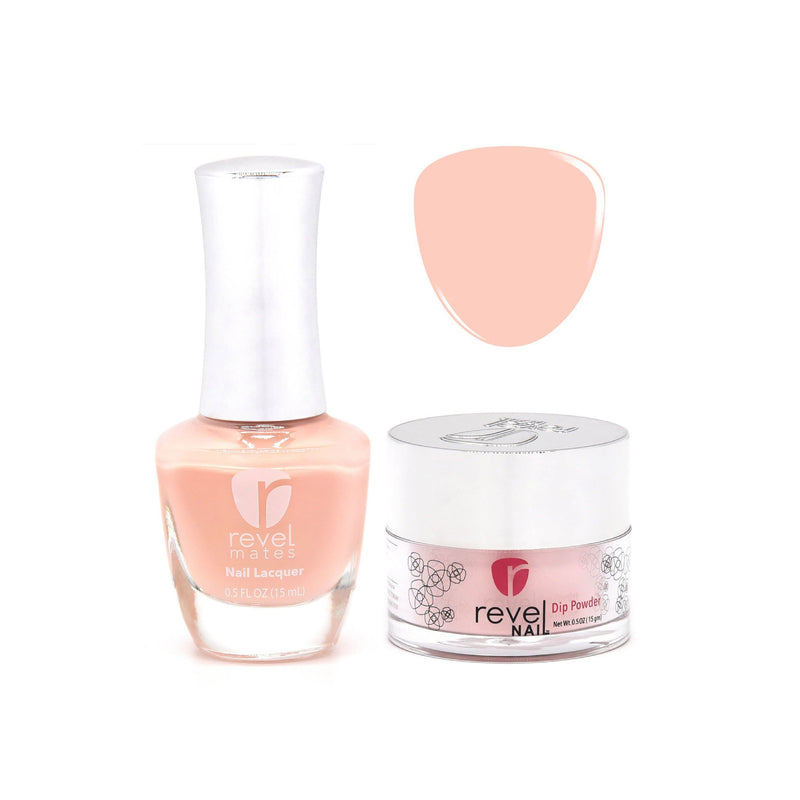 Revel Nail Dip Powder Revel Mates Lacquer Lacquer Polish + Dip Set | D171 Aurora