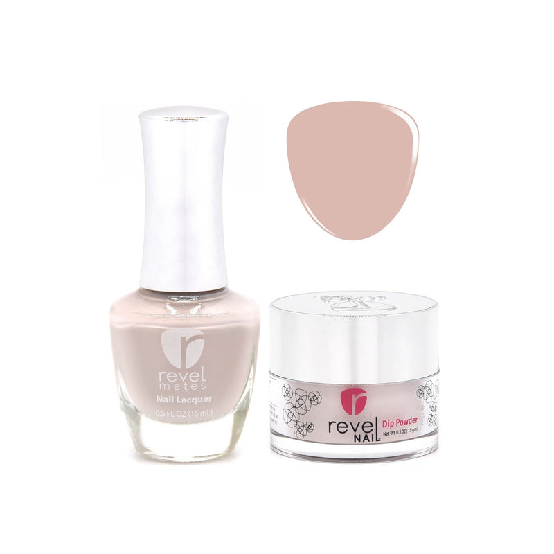 Revel Nail Dip Powder Revel Mates Lacquer Lacquer Polish + Dip Set | D233 Runway