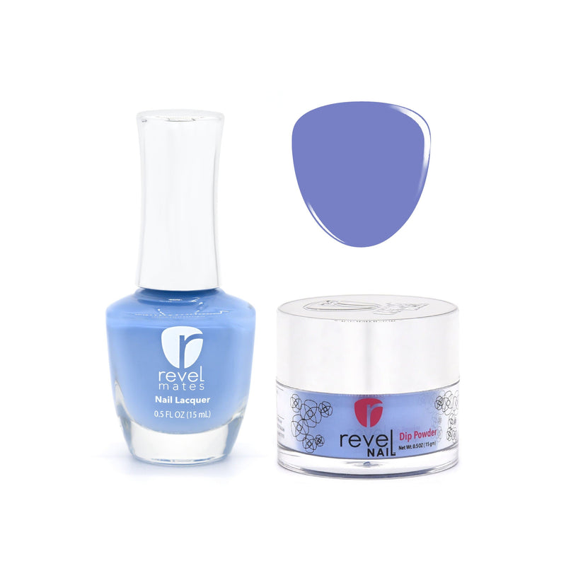 Revel Nail Dip Powder Revel Mates Lacquer Lacquer Polish + Dip Set | D310 Agave