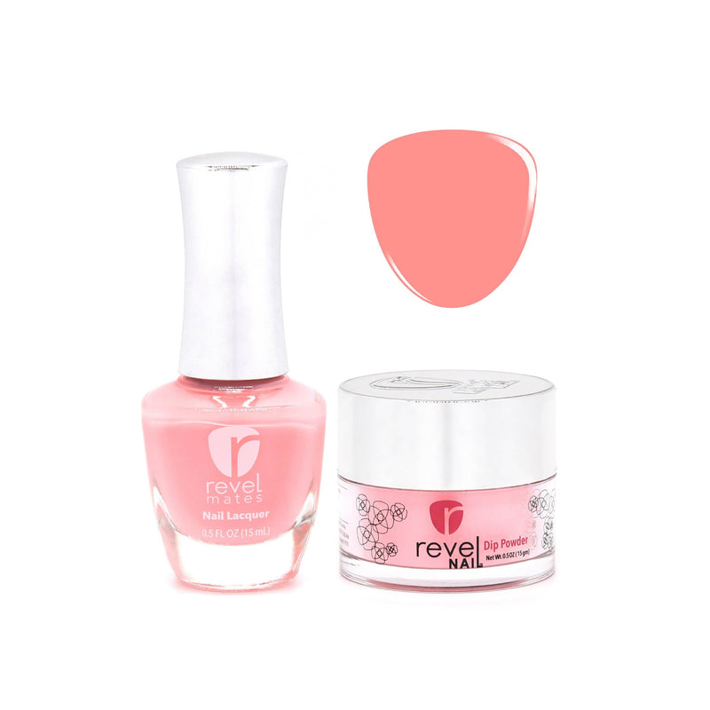 Revel Nail Dip Powder Revel Mates Lacquer Lacquer Polish + Dip Set | D313 Royal