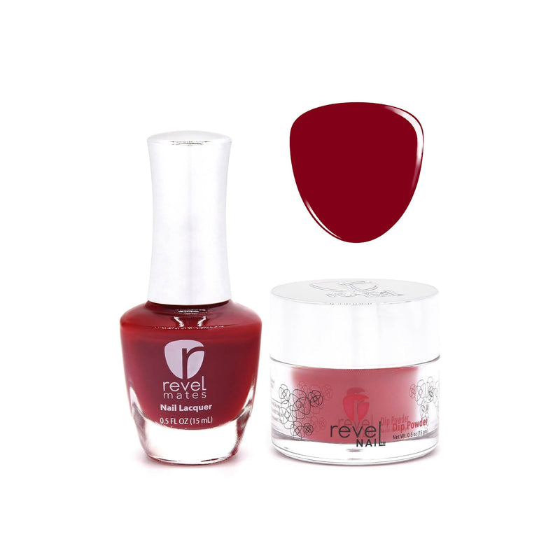 Revel Nail Dip Powder Revel Mates Lacquer Lacquer Polish + Dip Set | D355 Splendid