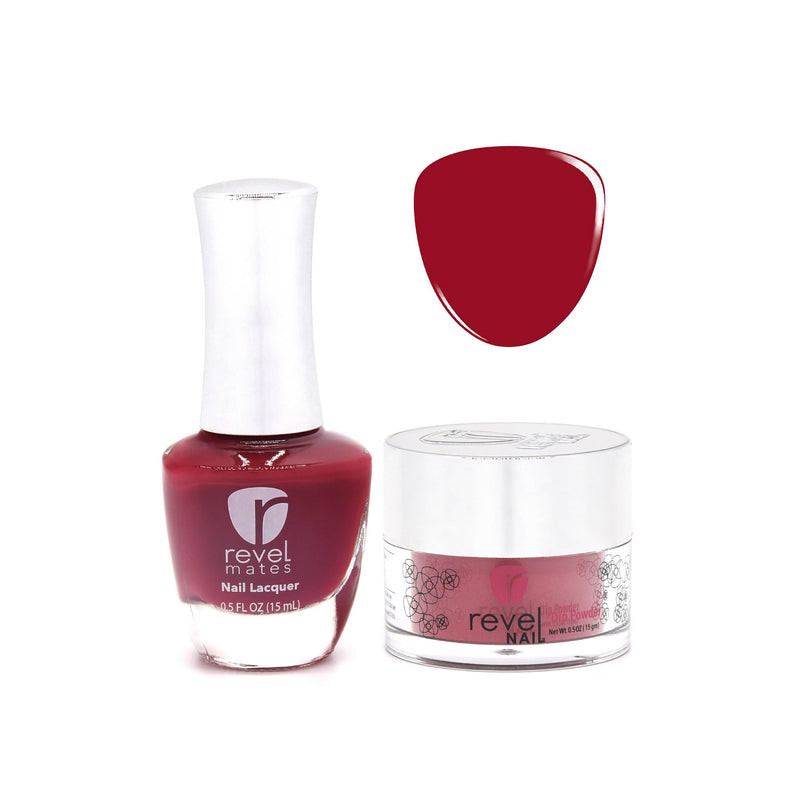 Revel Nail Dip Powder Revel Mates Lacquer Lacquer Polish + Dip Set | D361 Ray