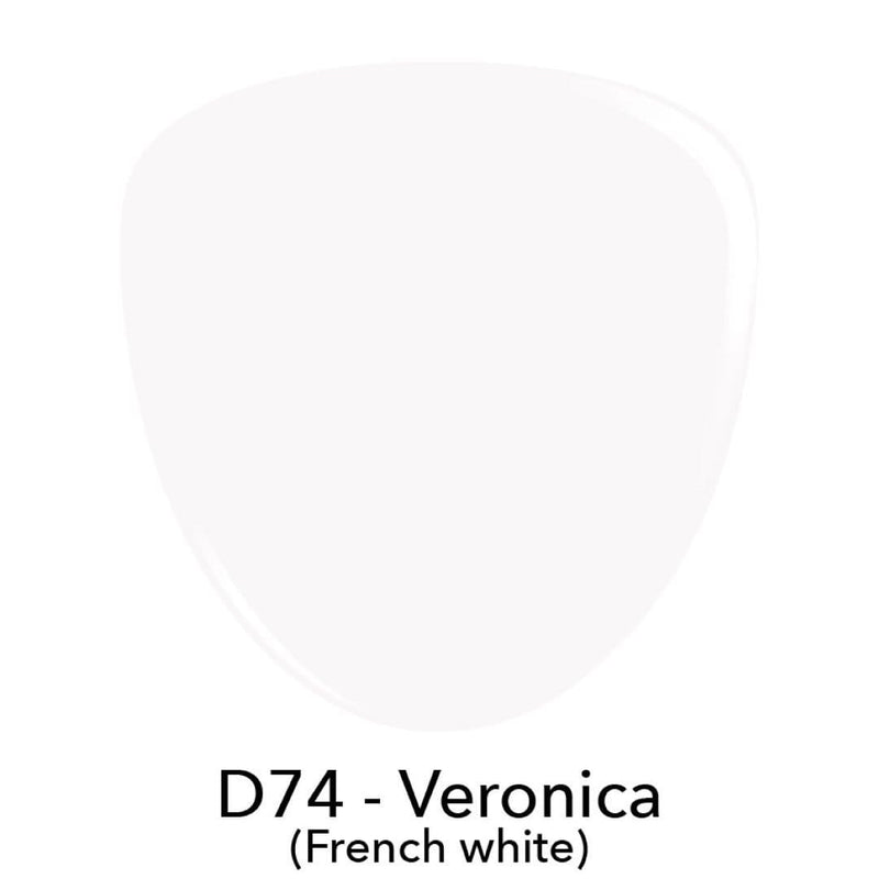 Revel Nail Gel Polish Gel Polish | D74 Veronica (French White)